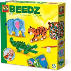   BEEDZ - strijkkralen - safari dieren - 3D dieren maken - safari thema - 2000 strijkkralen - PVC vrij