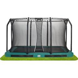   Premium Ground - Trampoline - 366 x 244 cm - Groen