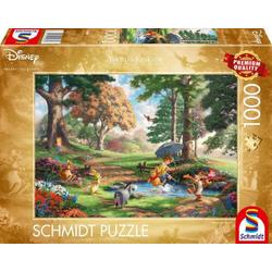   Disney Winnie The Pooh Contourpuzzel 1000 stuk(s)