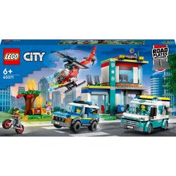LEGO City Hoofdkwartier van hulpdienstvoertuigen - 60371