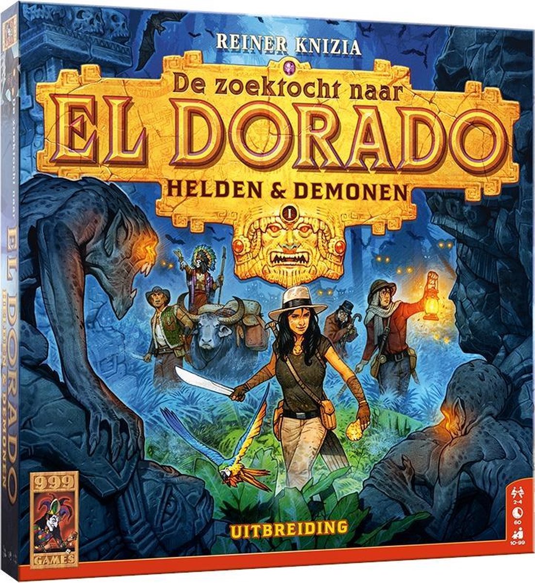 De Zoektocht naar El Dorado: Helden & Demonen Bordspel