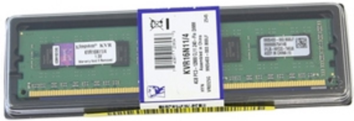 KINGSTON ValueRAM 4GB 1600MHz DDR3