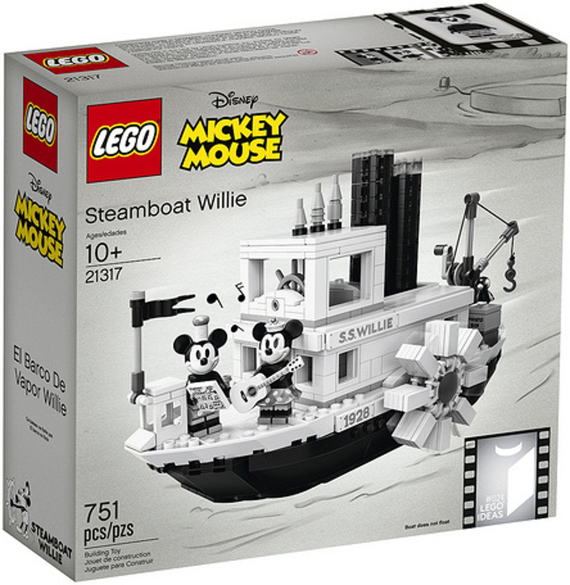 LEGO - Steamboat Willie (21317)