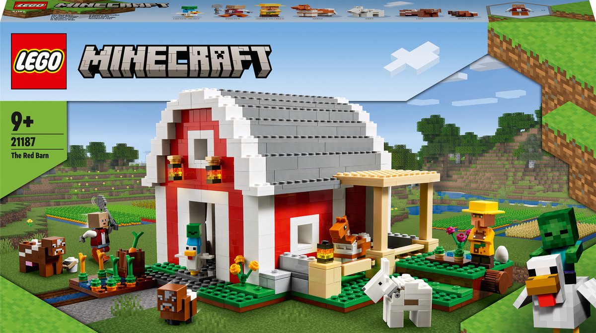 LEGO 21187 Minecraft De rode schuur