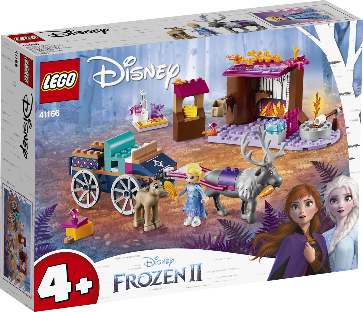 LEGO 4+ Disney Frozen II Elsa’s Koetsavontuur - 41166