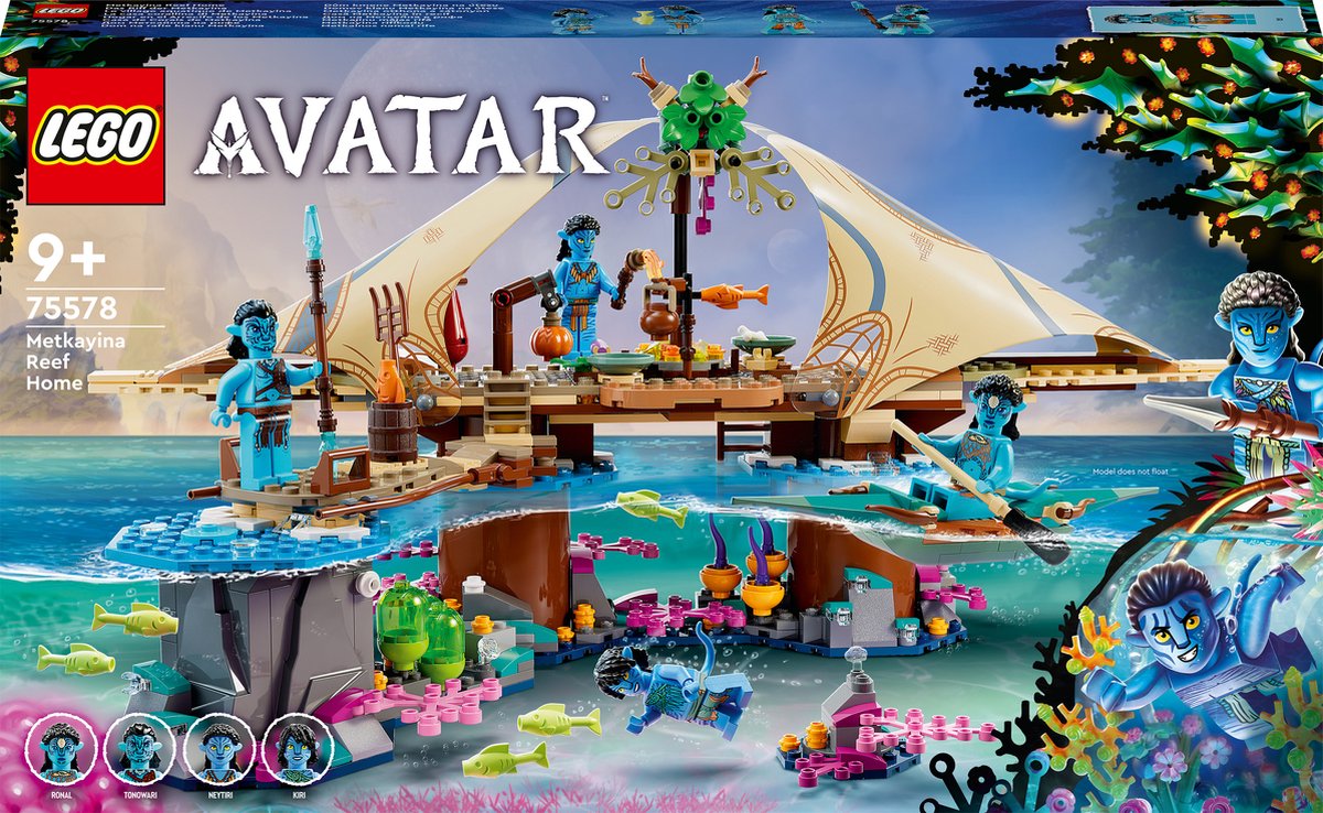 LEGO Avatar Huis in Metkayina rif - 75578