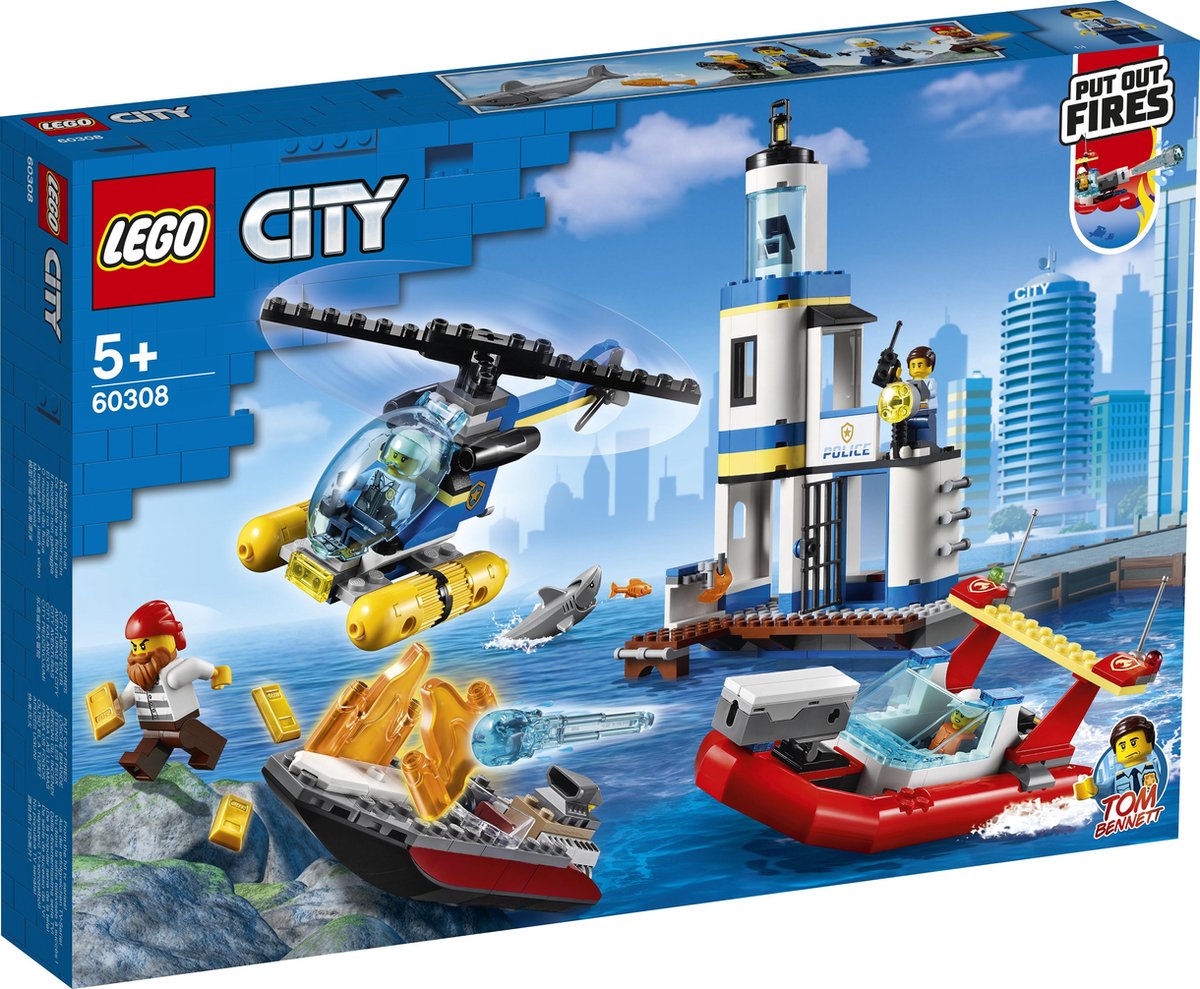 LEGO City Kustpolitie en Brandmissie - 60308