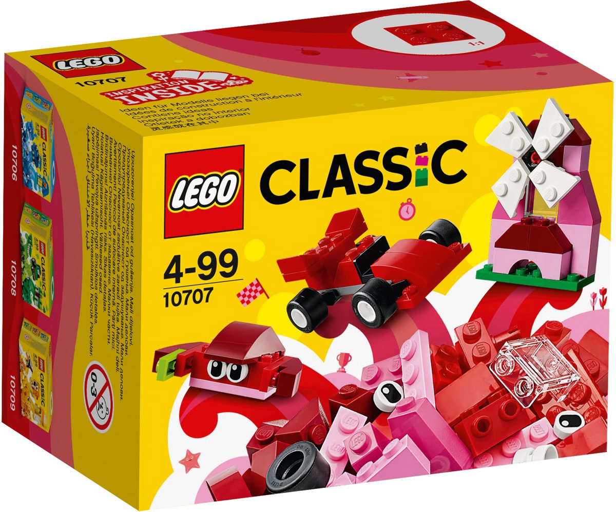 LEGO Classic Rode Creatieve Doos - 10707