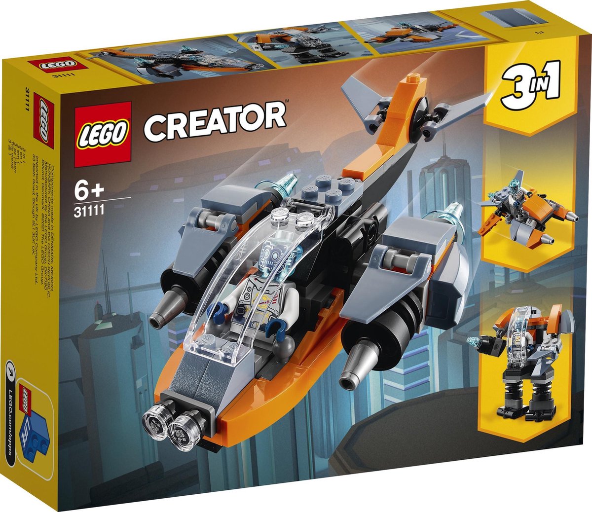 LEGO Creator Cyberdrone - 31111