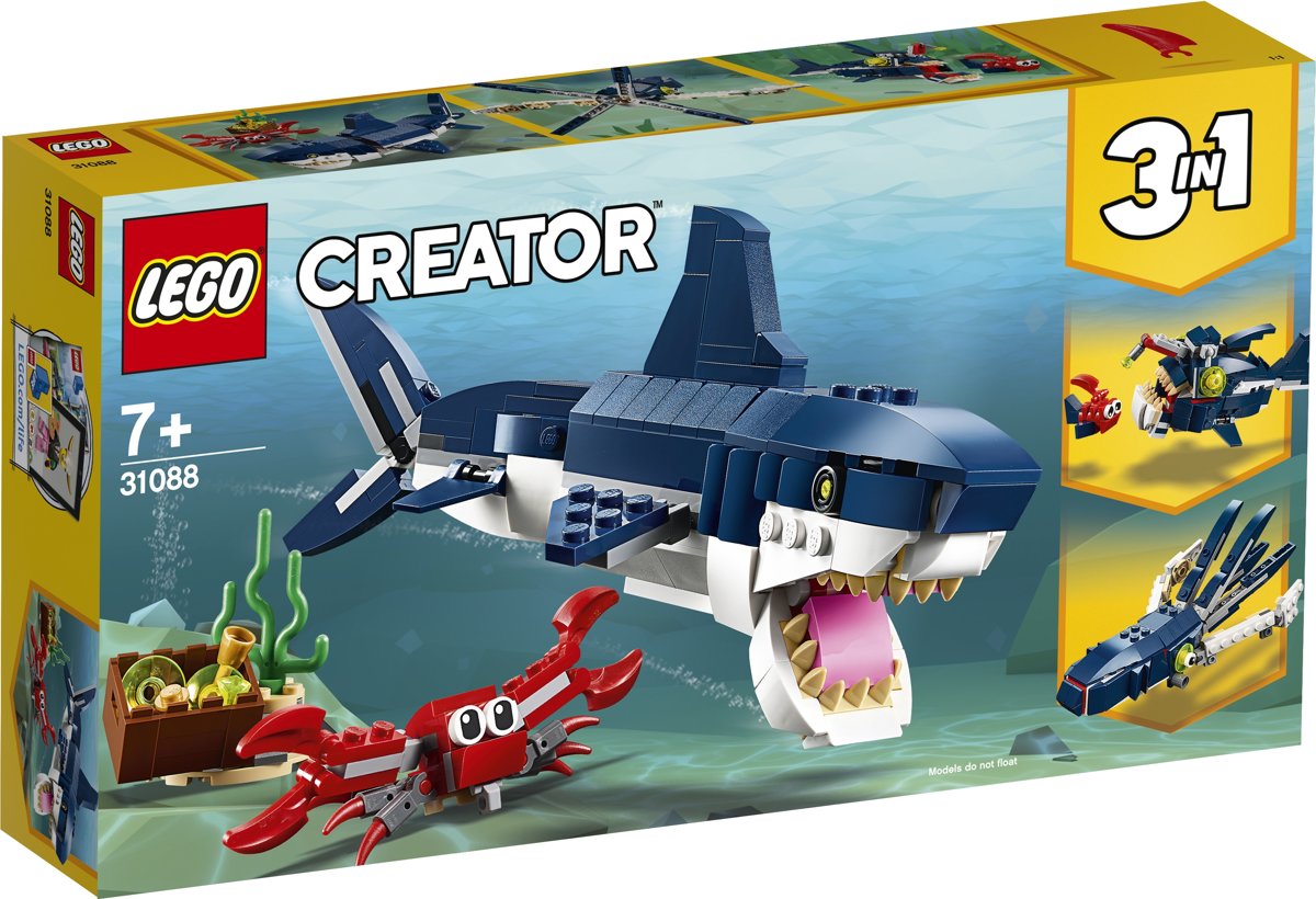 LEGO 31088 Creator Diepzeewezens