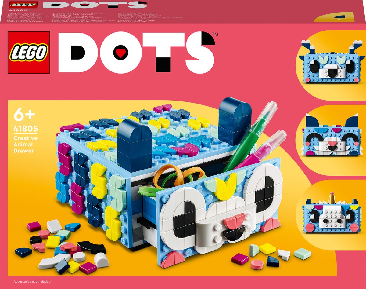 LEGO DOTS Creatief dierenlaatje - 41805