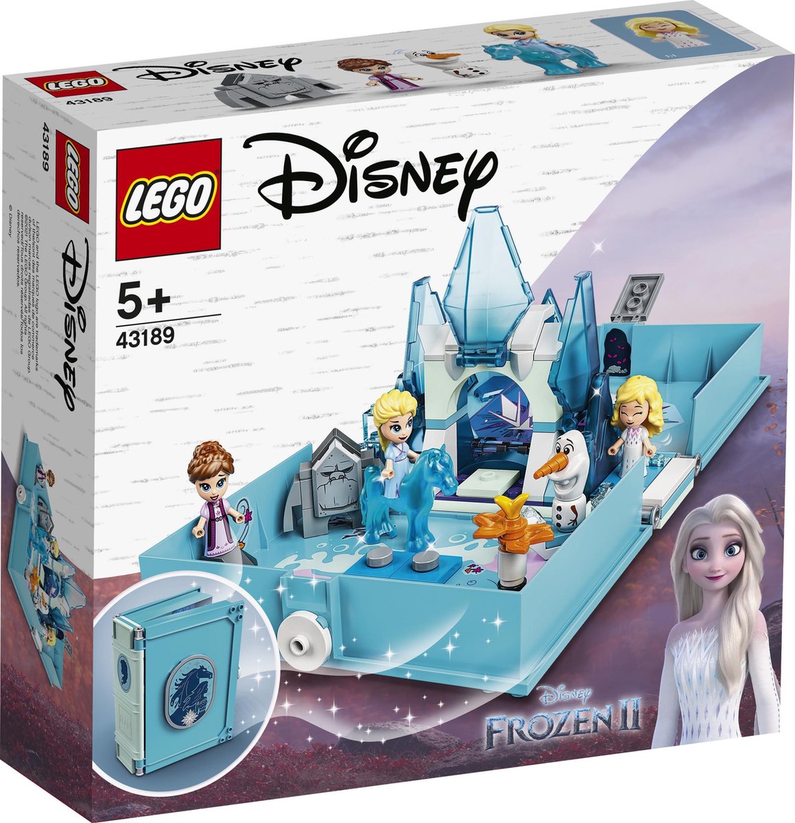 LEGO Disney Princess Elsa en de Nokk verhalenboekavonturen - 43189