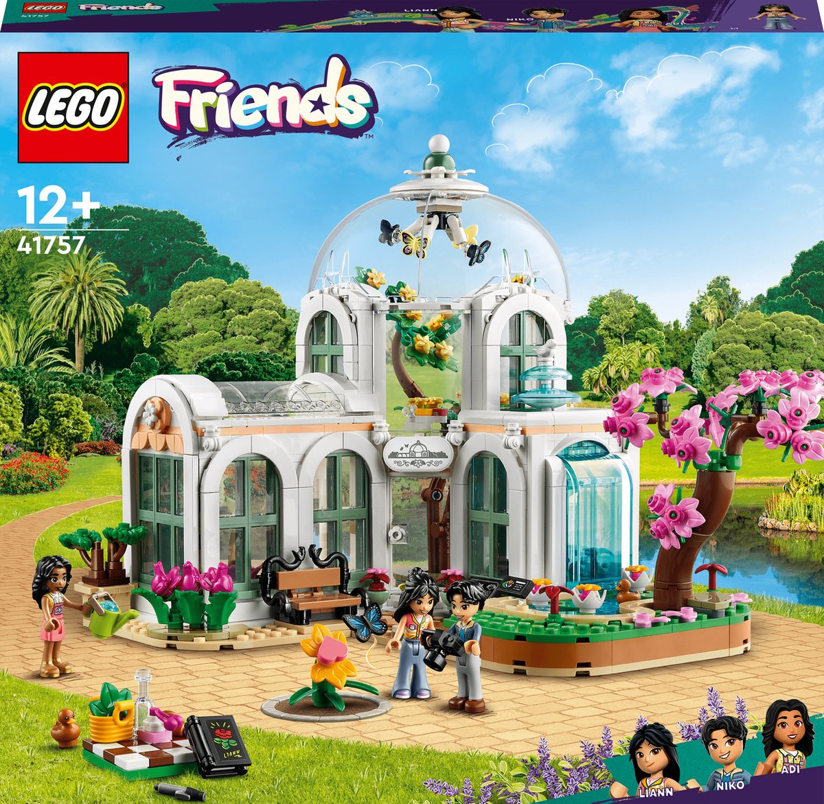 LEGO Friends Botanische tuin Bloemen en Planten Modelbouw - 41757