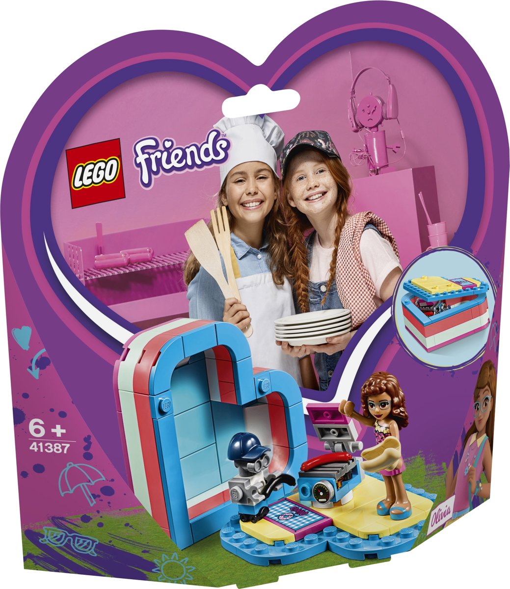 LEGO Friends Olivias Hartvormige Zomerdoos - 41387