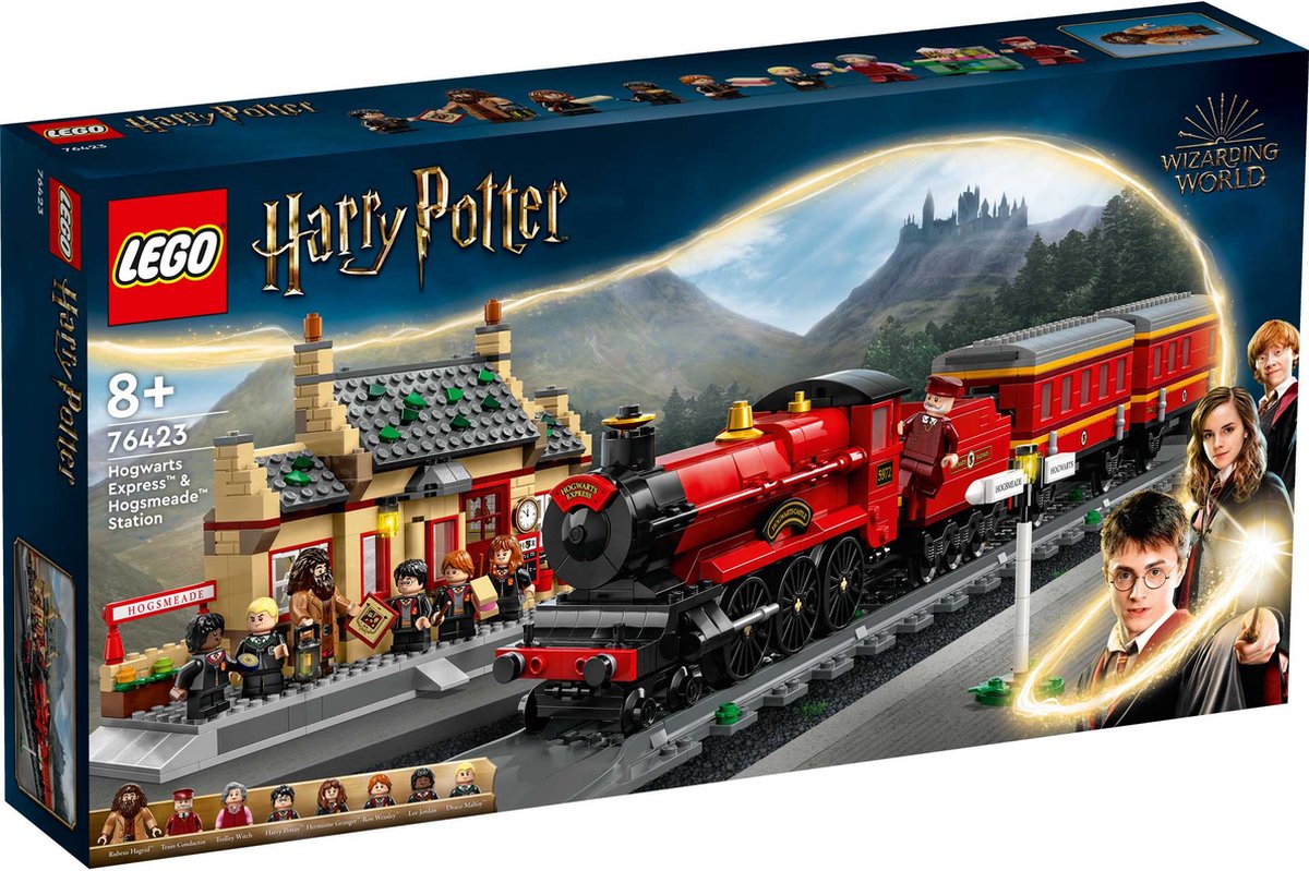 LEGO Harry Potter 76423 - Zweinstein Express™ en Zweinsveld™ Station