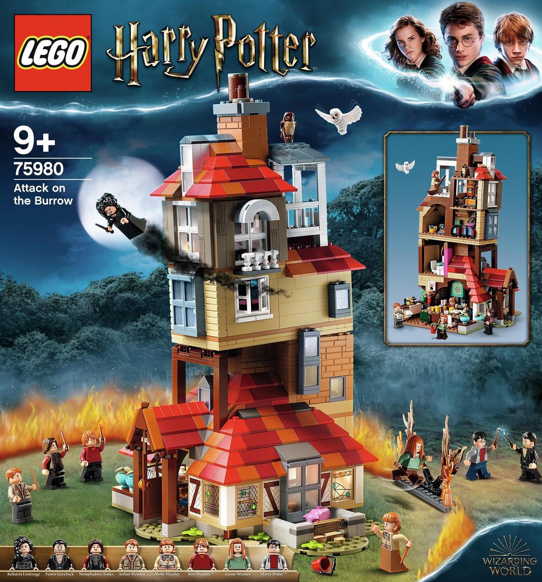 LEGO Harry Potter Aanval op Het Nest - 75980