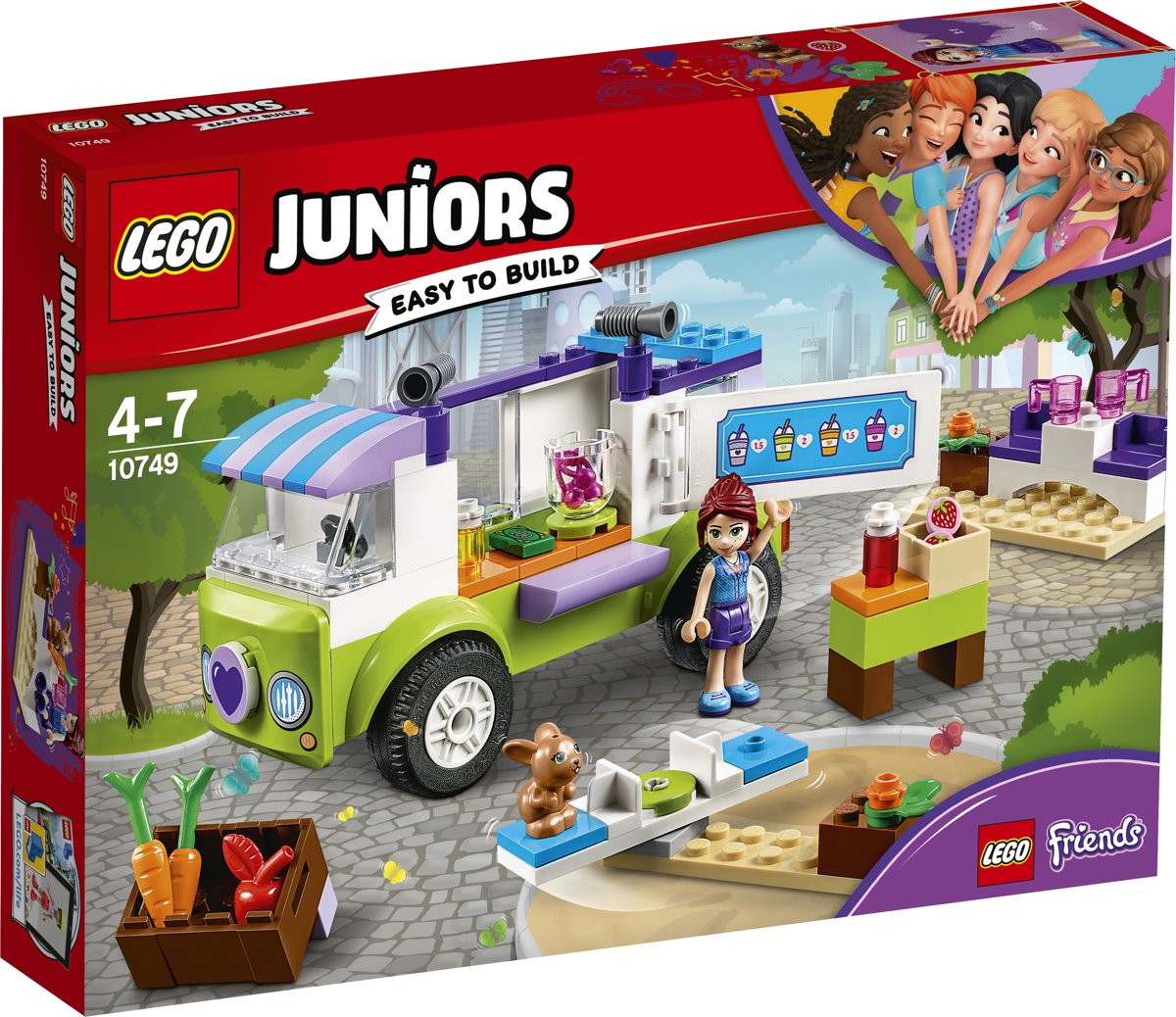 LEGO Juniors Friends Mias Biologische Voedselmarkt - 10749