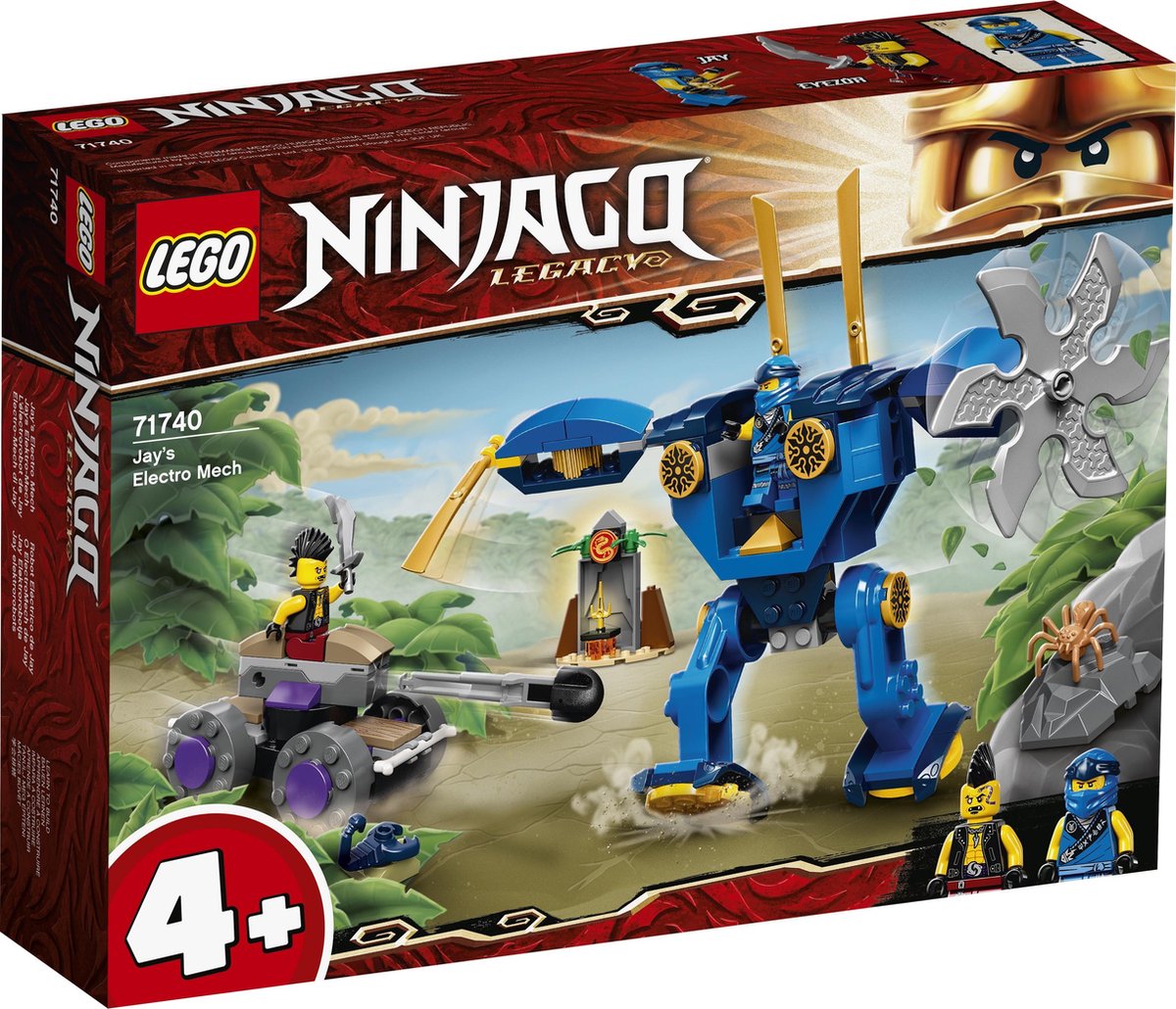 LEGO NINJAGO Legacy 4+ Jays Electro Mecha - 71740