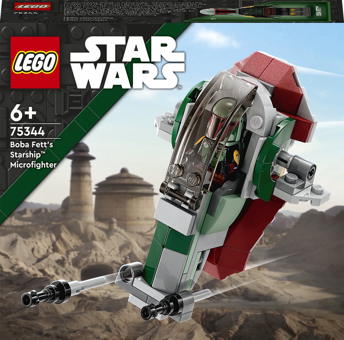 LEGO Star Wars 75344 Boba Fetts sterrenschip Microfighter