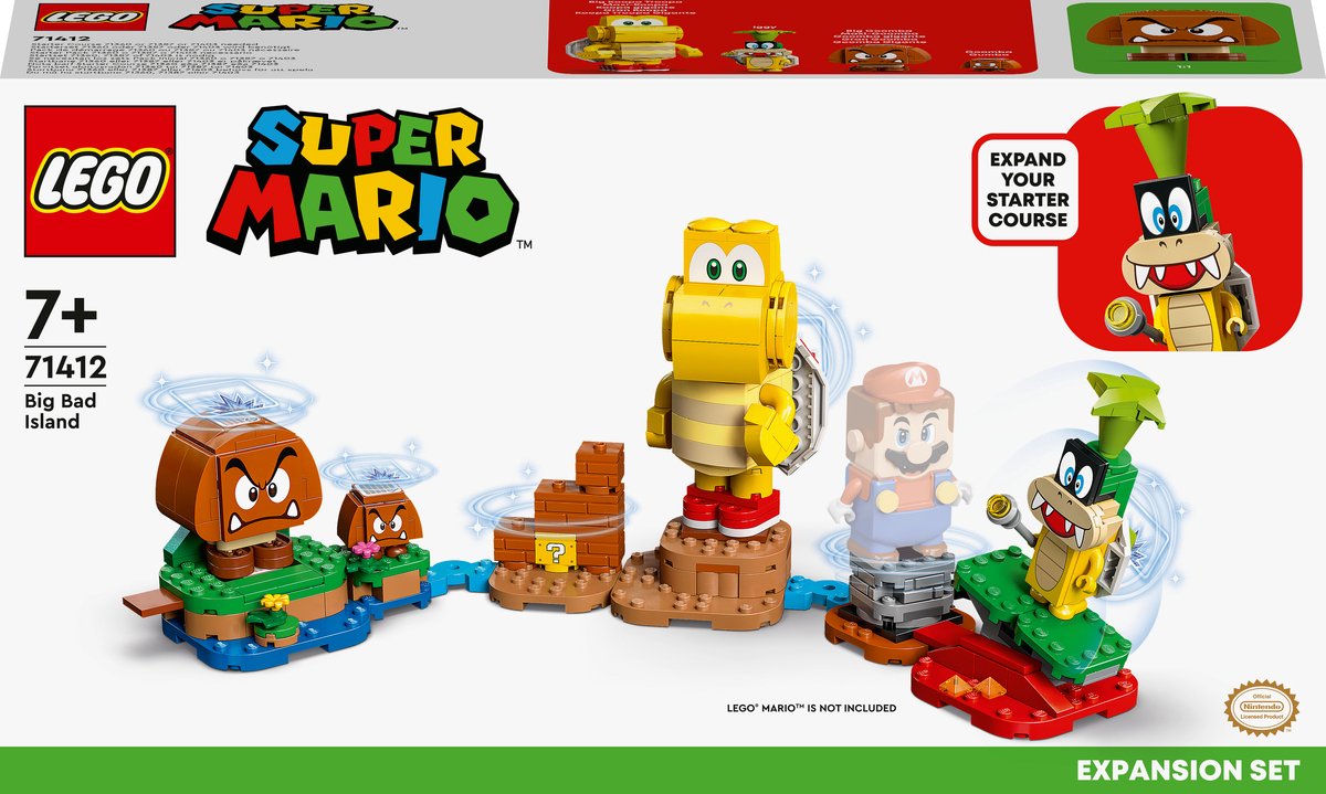 LEGO Super Mario 71412 Uitbreidingsset: Groot duister eiland