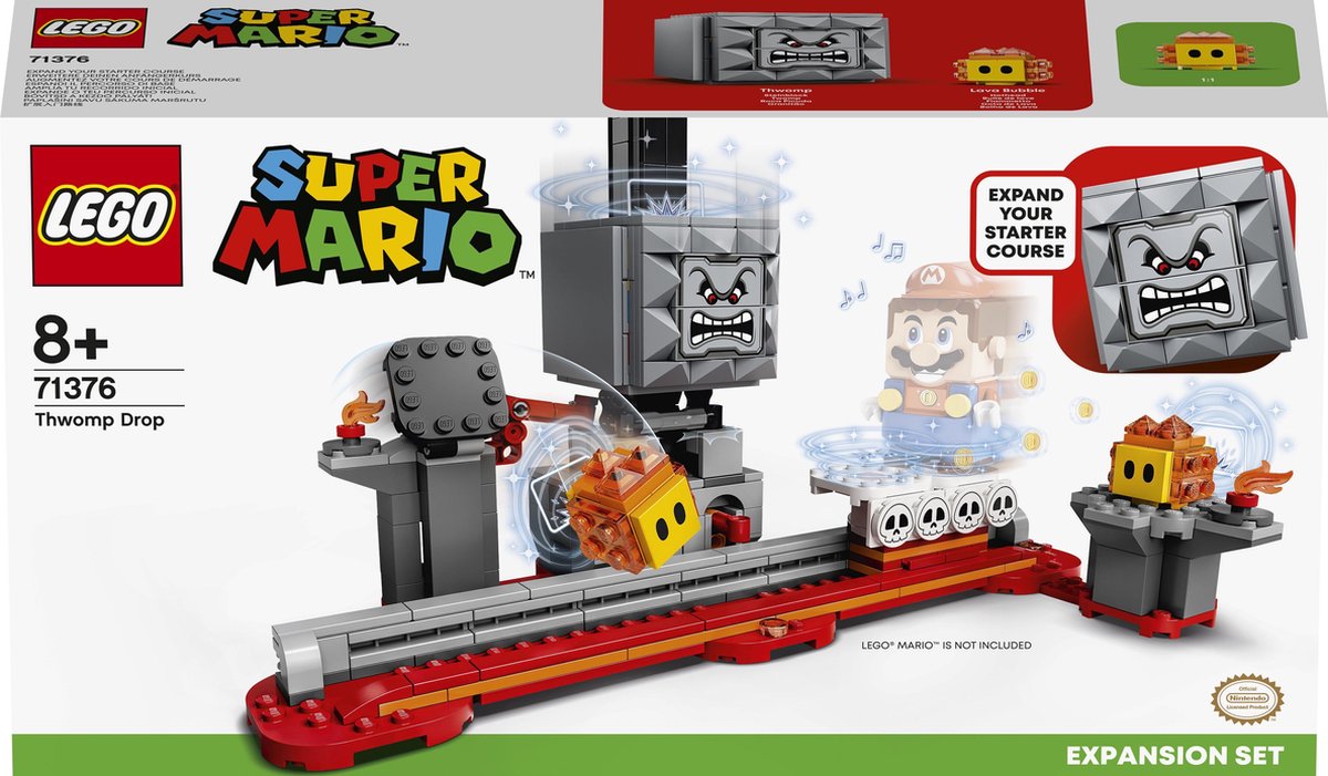LEGO Super Mario Uitbreidingsset: De val van Thwomp - 71376