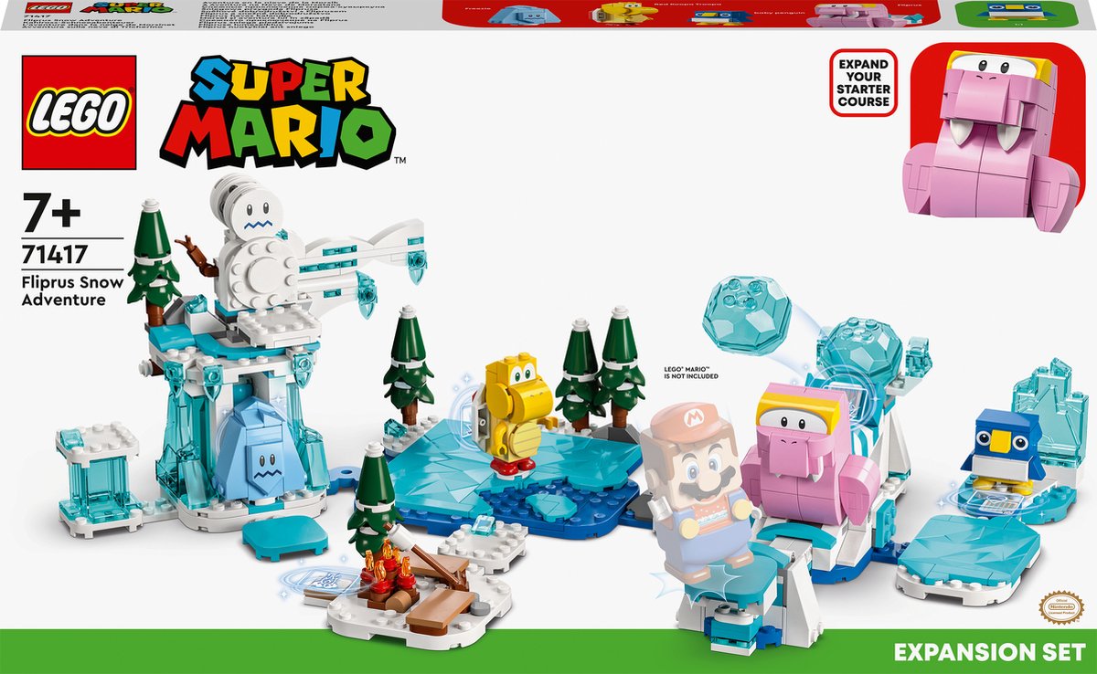 LEGO Super Mario Uitbreidingsset: Fliprus sneeuwavontuur - 71417