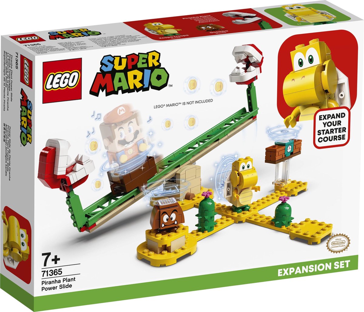 LEGO 71365 Super Mario Uitbreidingsset Piranha Plant Powerslide