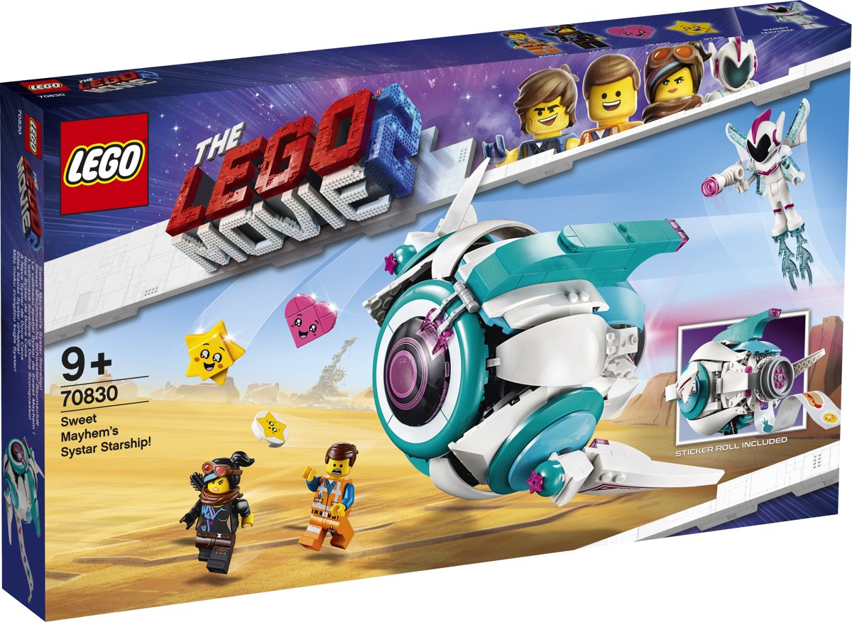 LEGO The Movie 2 Lieve Chaos Systar Ruimteschip - 70830