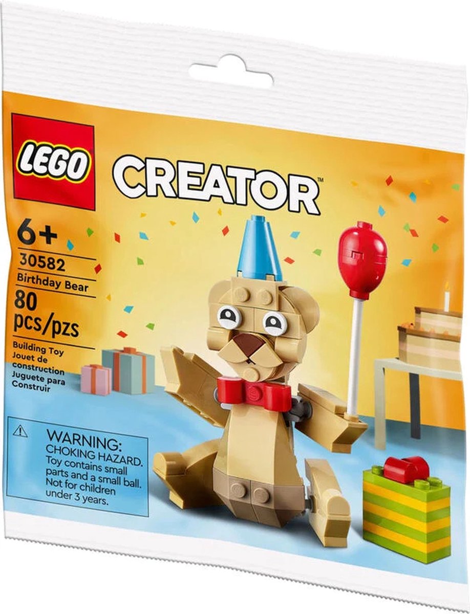LEGO Verjaardagsbeer - 30582 - polybag