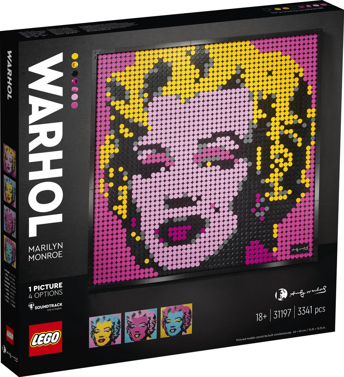 LEGO® Art Andy Warhols Marilyn Monroe - 31197