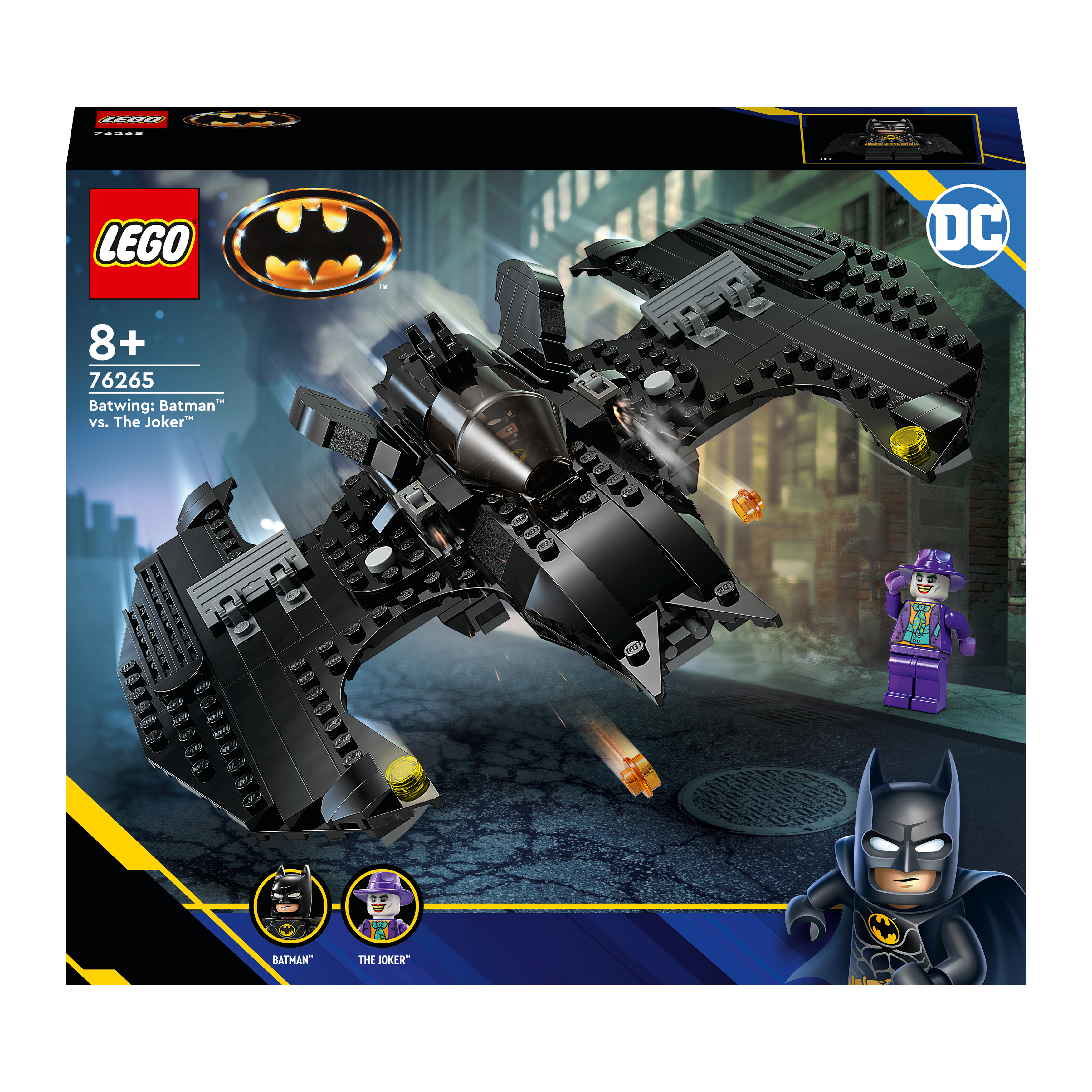 LEGOÂ® DC Batwing 76265 Batman vs. The Joker