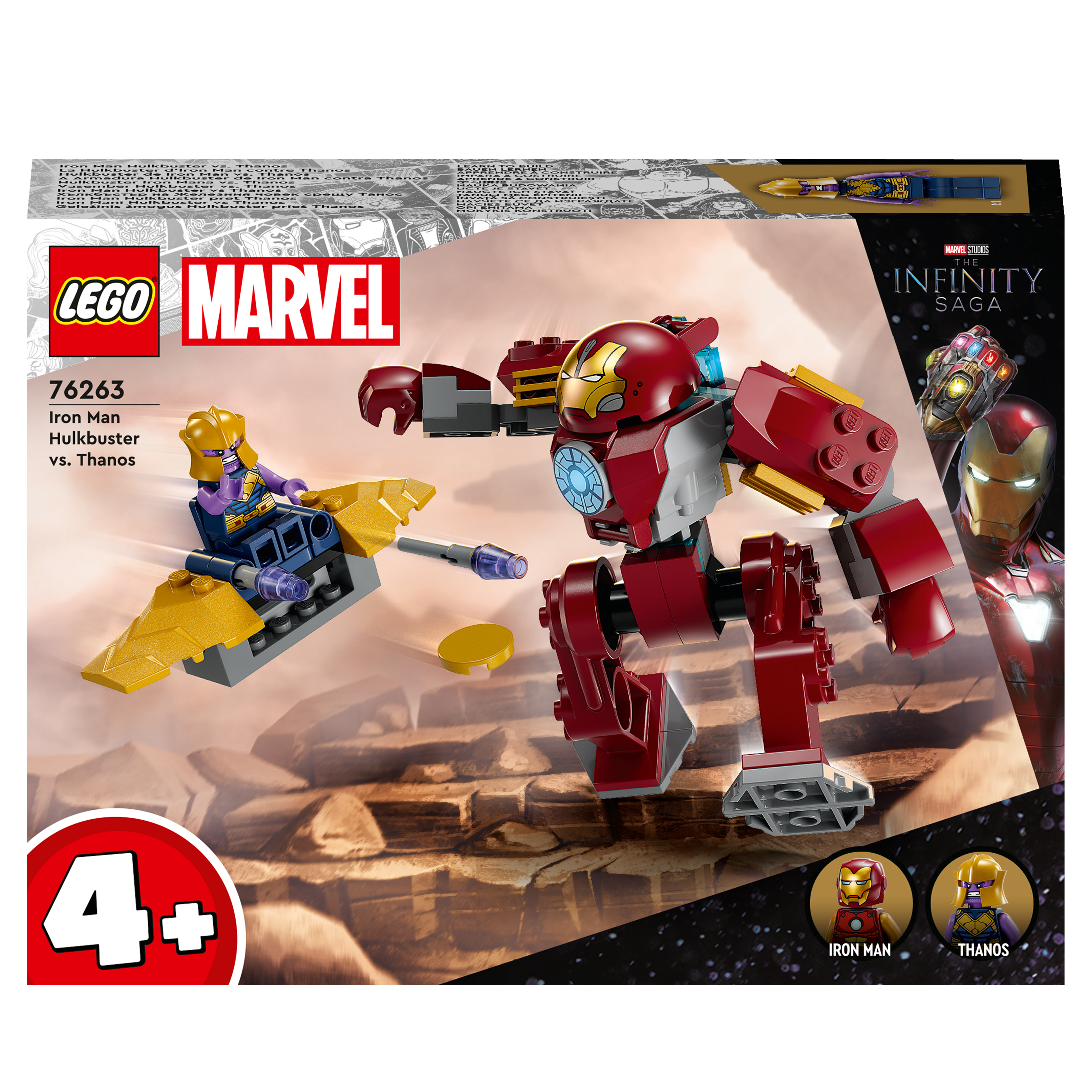 LEGO   76263 Iron Man Hulkbuster vs Thanos