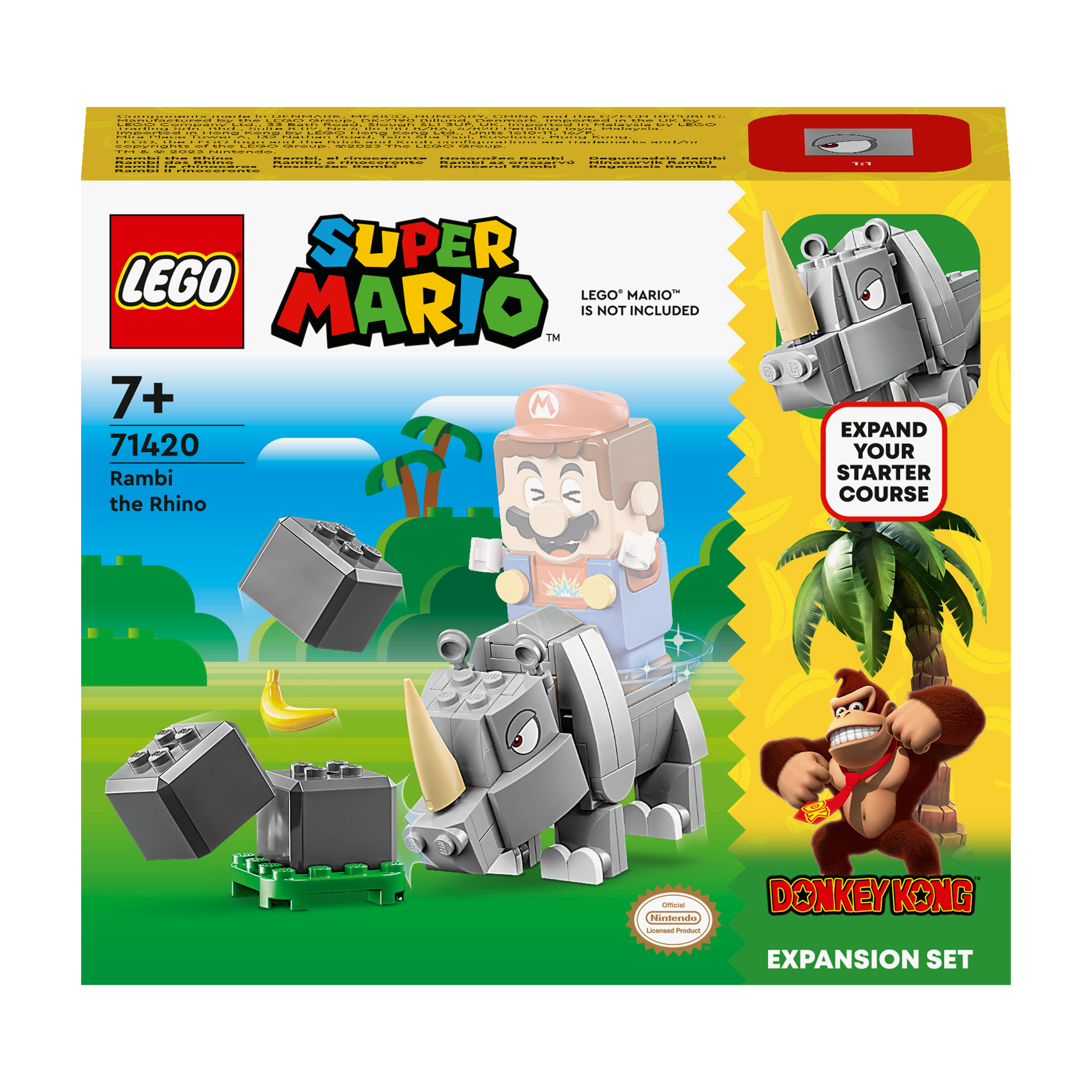 71420 LEGO   Rambi de neushoorn