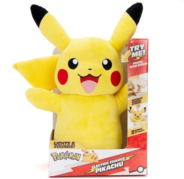 Pokemon Pluche - Electric Charge Pikachu