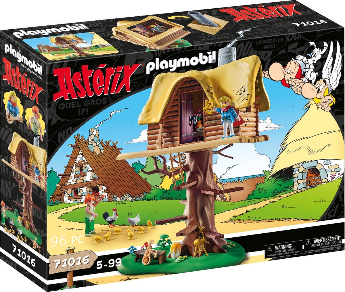  Asterix: Kakofonix met boomhut - 71016