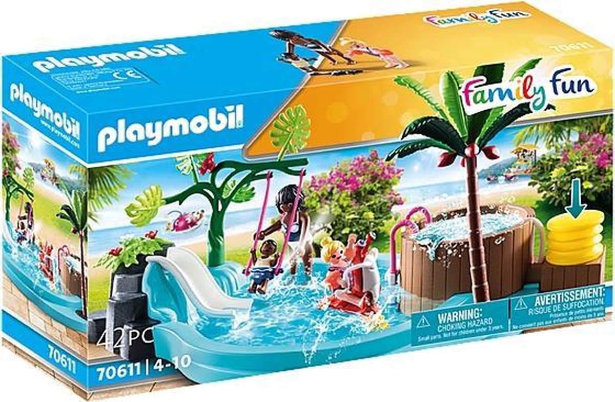   Family Fun Kinderzwembad met whirlpool - 70611