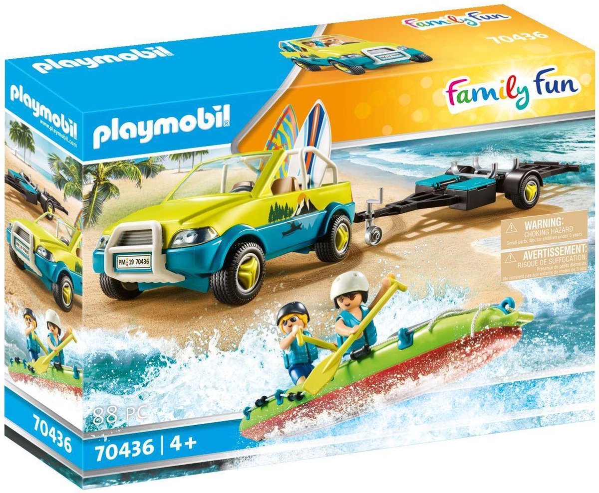   Family Fun Strandwagen met kanos - 70436