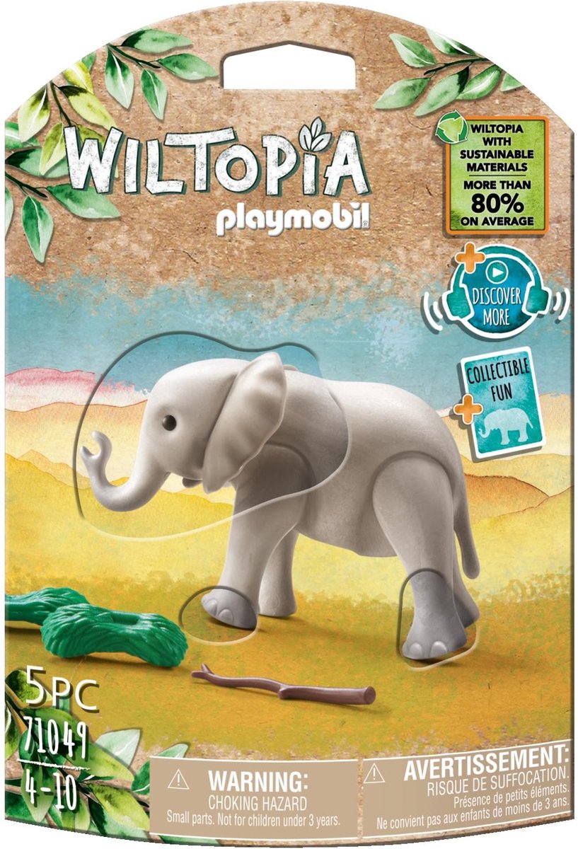   Wiltopia Baby olifant - 71049