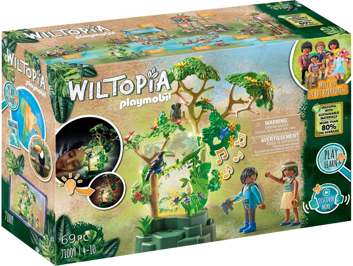  Wiltopia Regenwoud nachtlamp - 71009