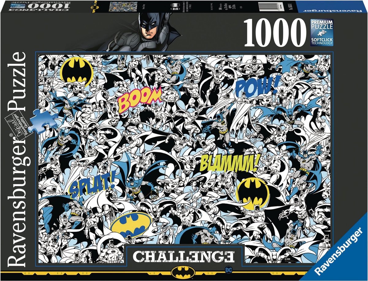   Batman Challenge - legpuzzel - 1000 stukjes