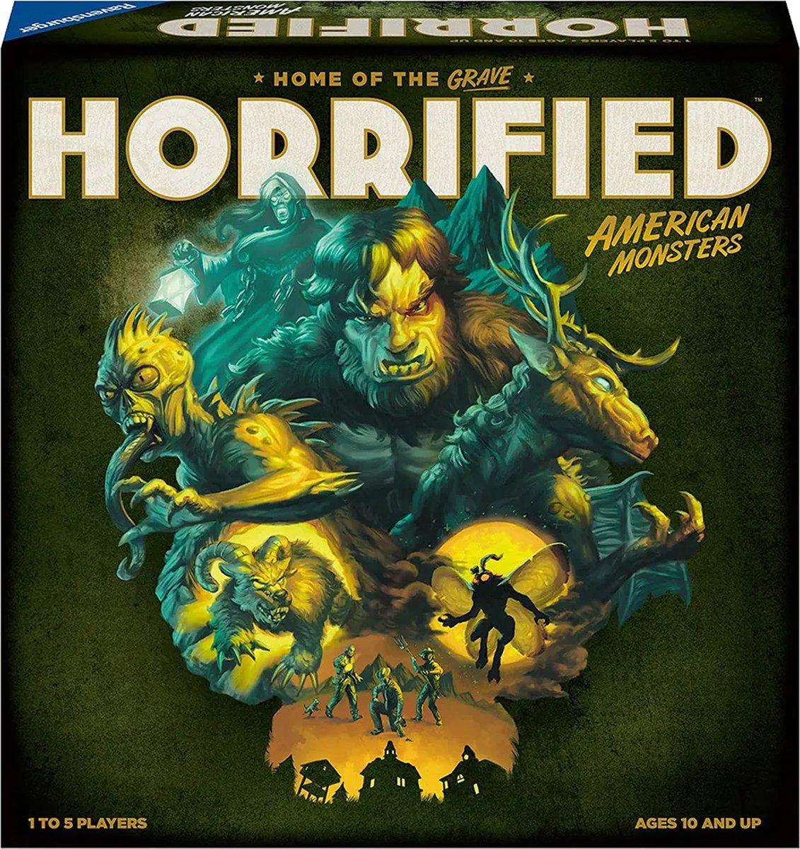   Horrified: American Monsters - Bordspel