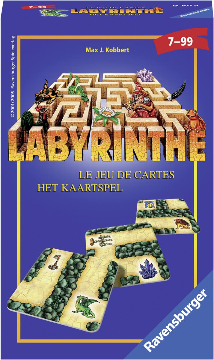   Labyrinthe kaartspel - pocketspel
