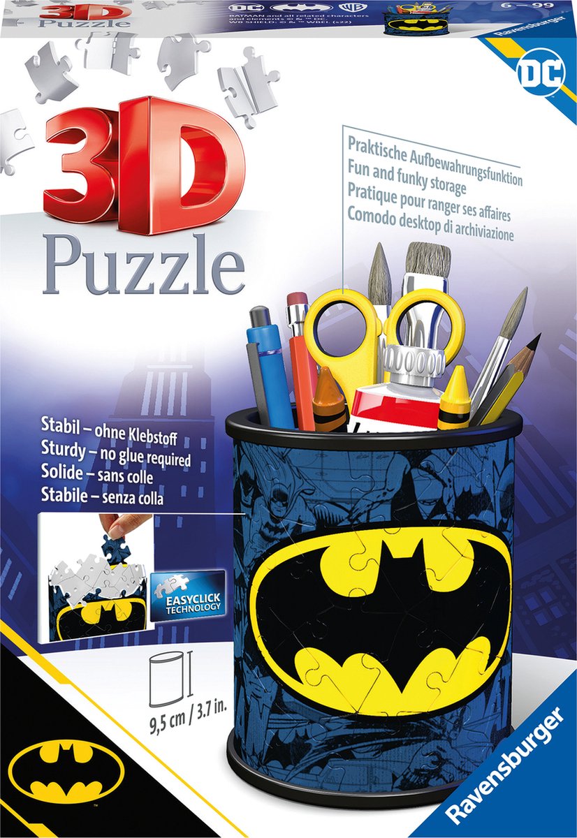   Pennenbak Batman - 3D Puzzel - 54 stukjes