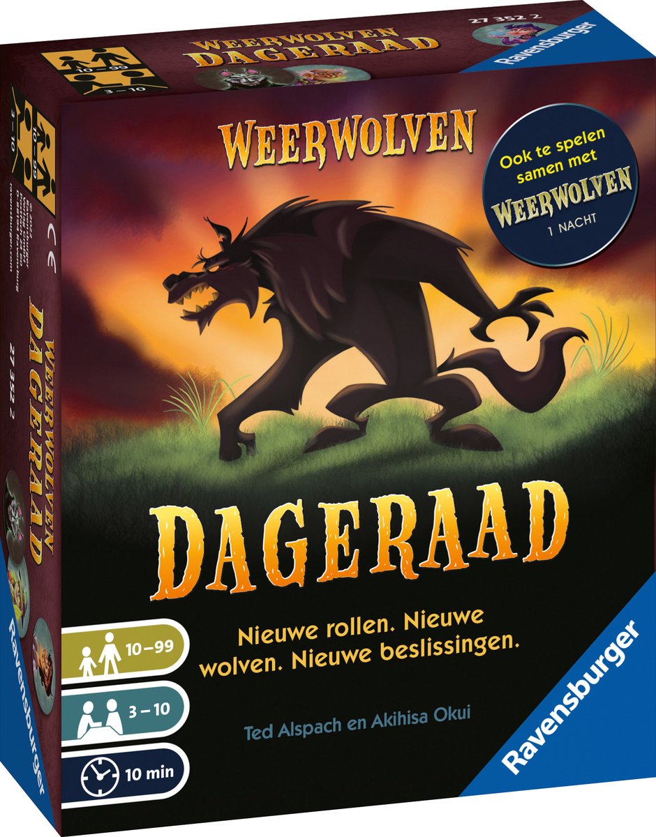   Weerwolven Dageraad - Pocketspel