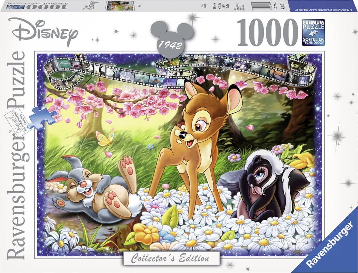   puzzel Disney Bambi - Legpuzzel - 1000 stukjes