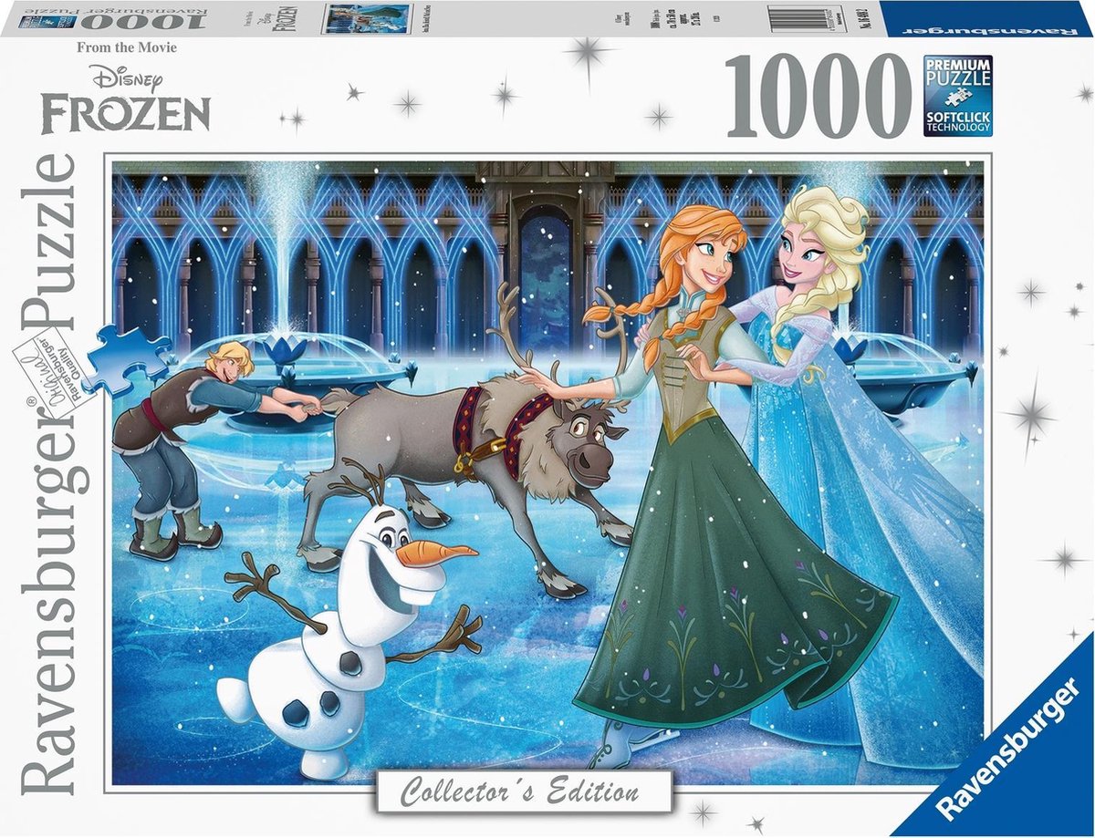   puzzel Disney Frozen - legpuzzel - 1000 stukjes