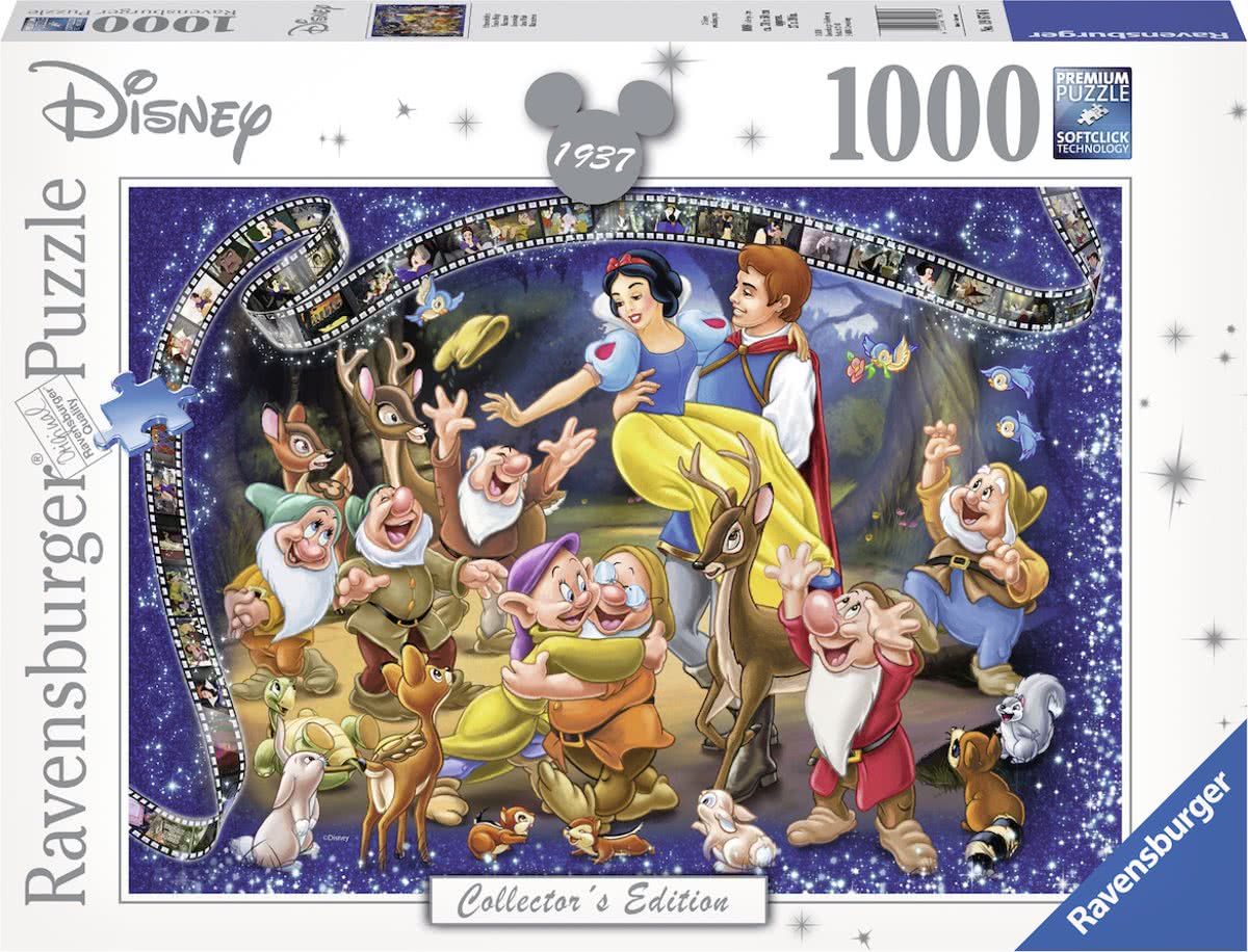   puzzel Disney Princess Sneeuwwitje - Legpuzzel - 1000 stukjes