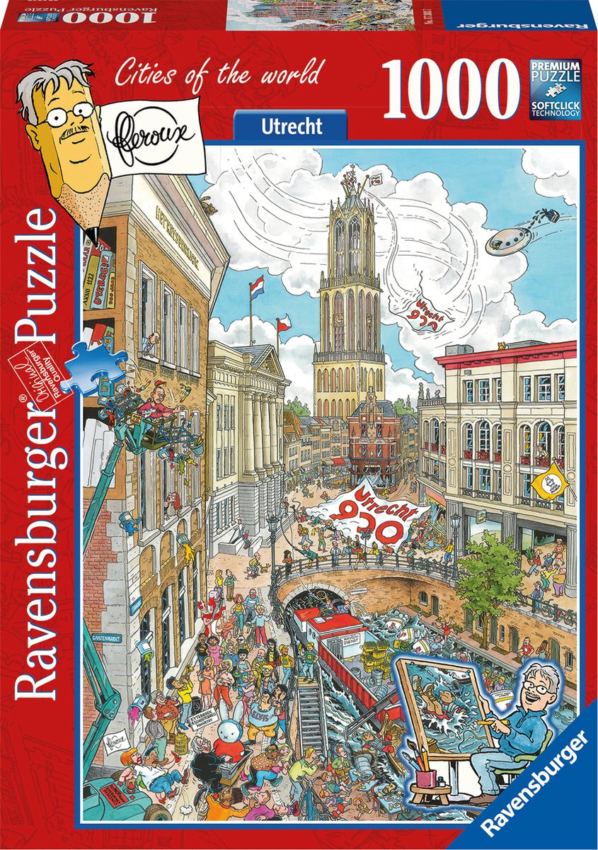   puzzel Fleroux Utrecht - Legpuzzel - 1000 stukjes