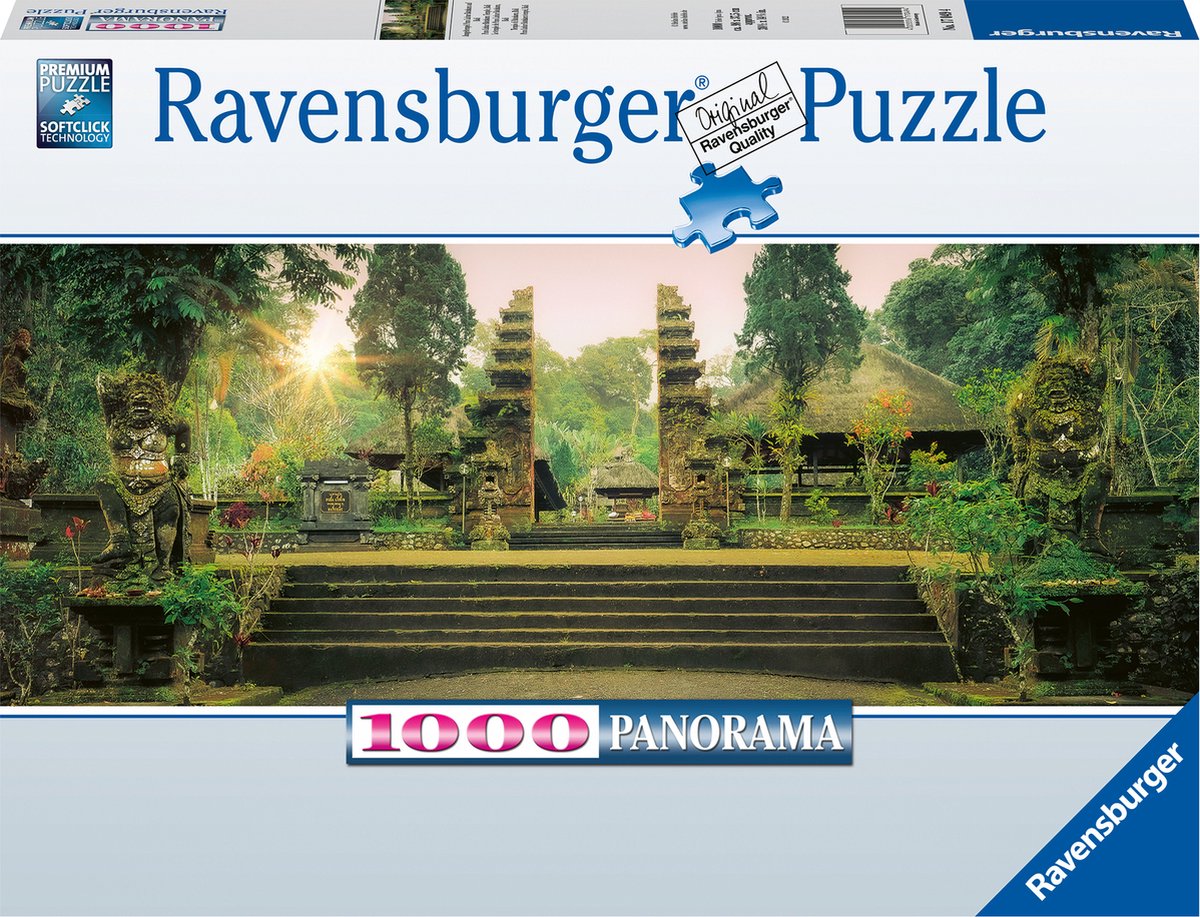   puzzel Jungletempel Pura Luhur Batukaru op Bali - Legpuzzel - 1000 stukjes