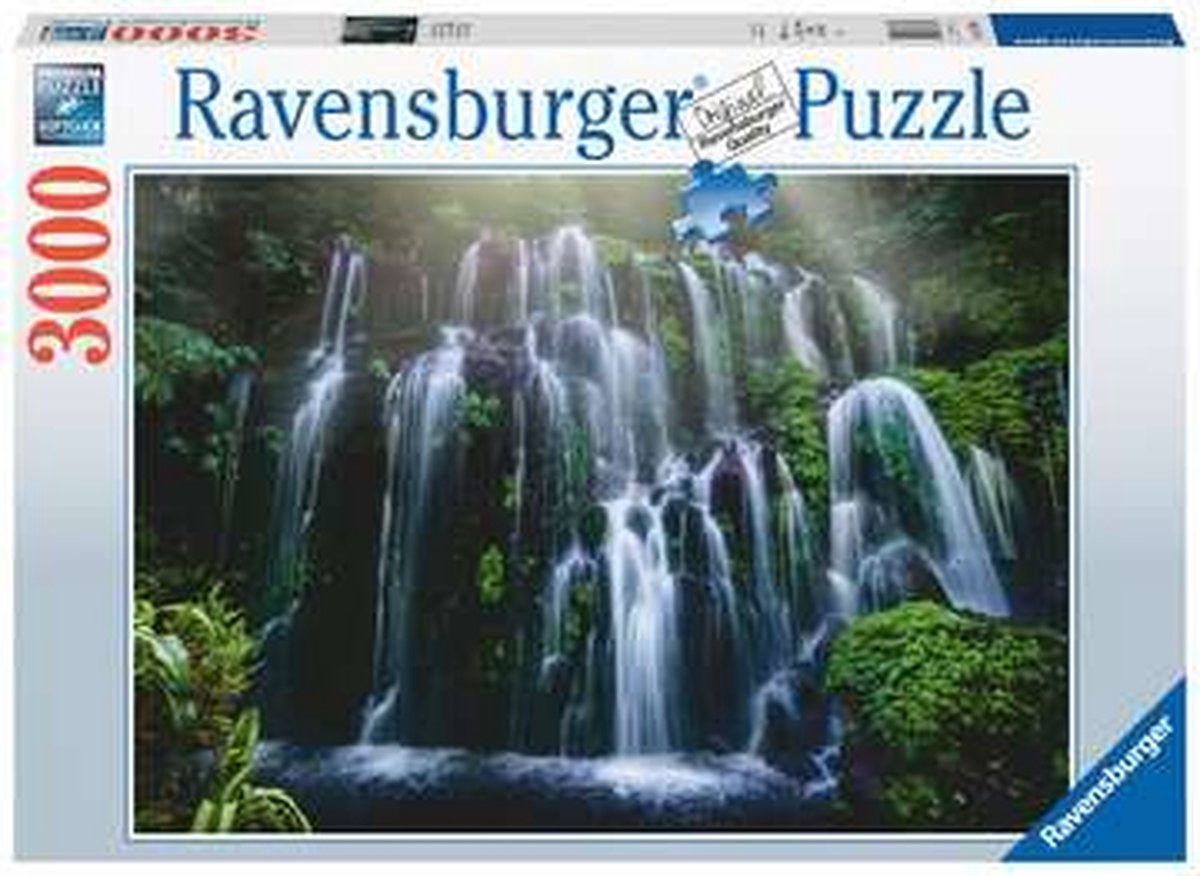   puzzel Waterval op Bali - Legpuzzel - 3000 stukjes
